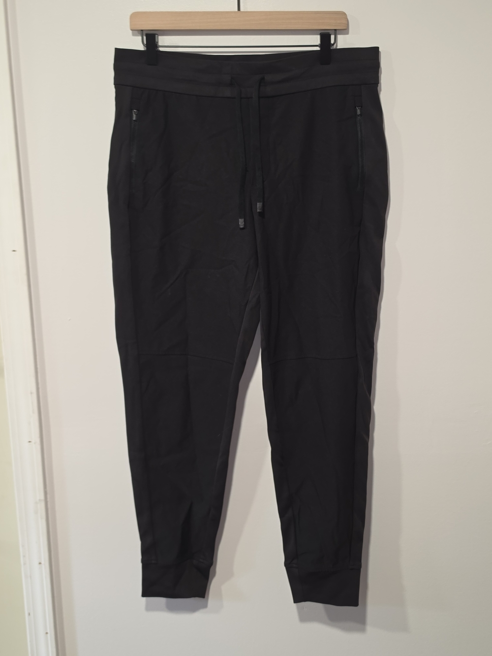 ATHLETA Headlands Hybrid Trek Black Jogger Pants Womens Size 12